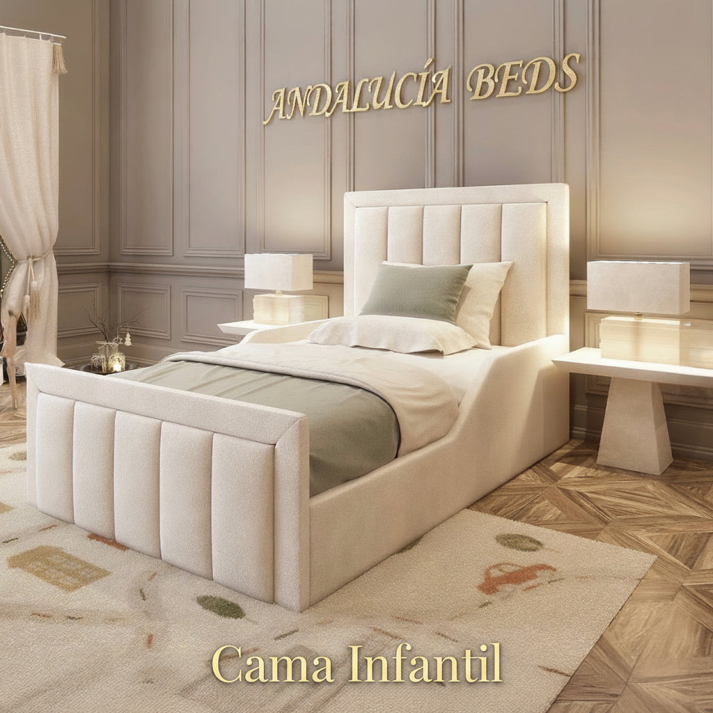Cama Infantil  SnugSpace 2026 con Laterales de Seguridad Integrados – AndaluciaBeds
