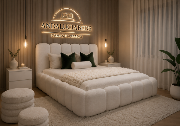 Cama completa  Diseño  (NUBE 20cm+☁️) 2026 trend máximo confort ⭐️