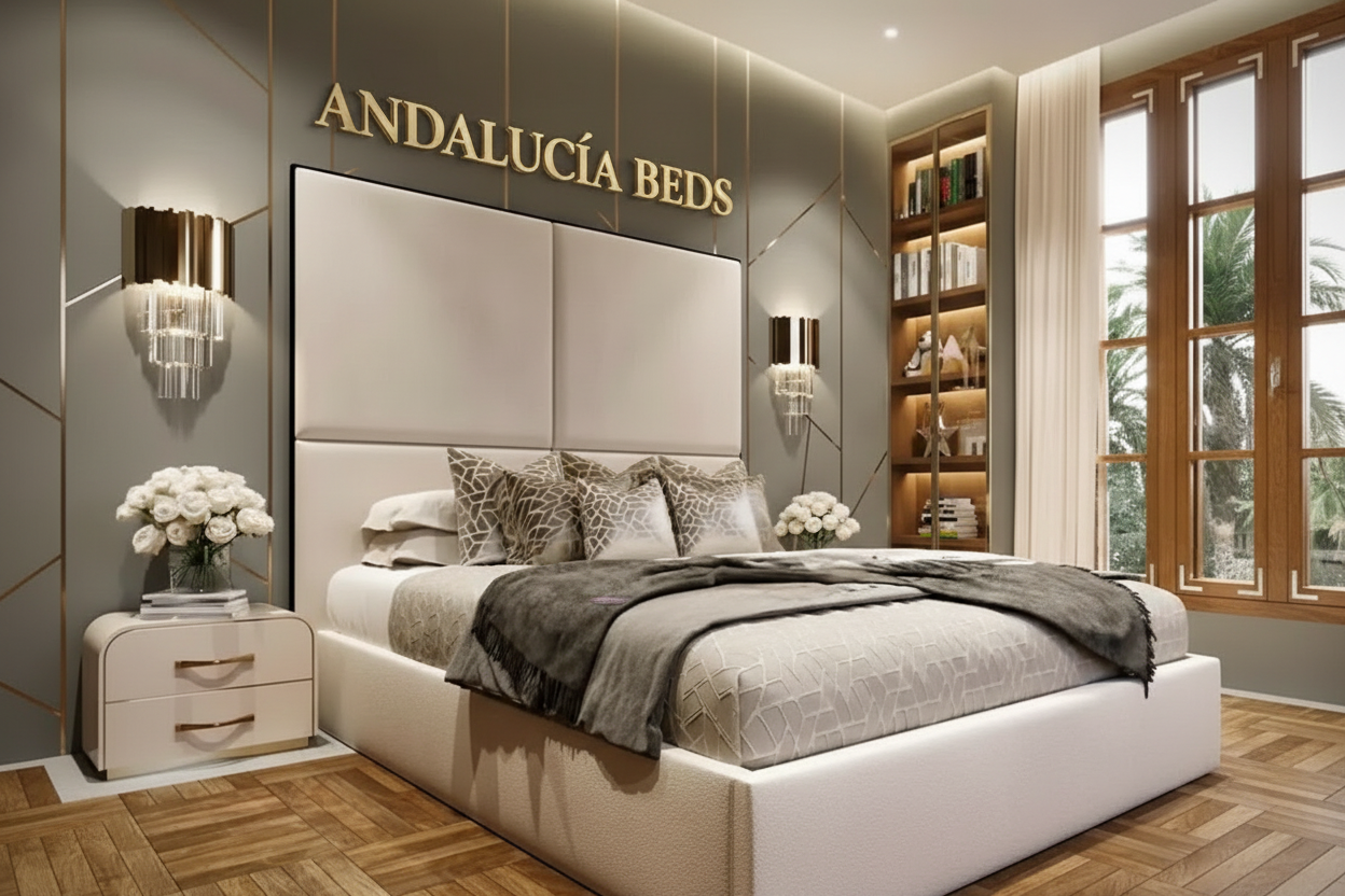 Cama completa  Diseño Atenas  2026 trend   ⭐️ ⭐️ 2//piezas cabecero fácil acceso vivienda
