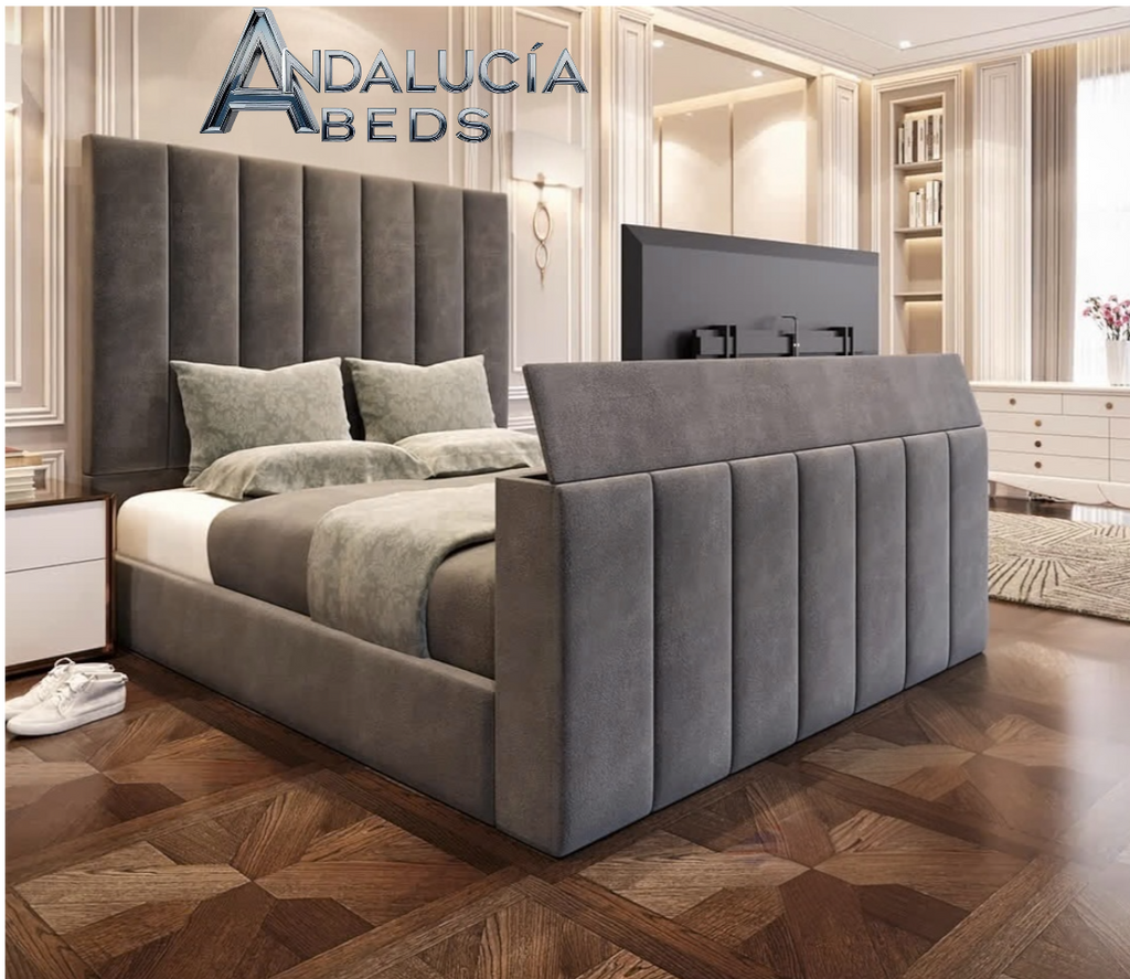 Cama completa  Diseño TV FLEX BED LUXURY 2026 trend ⭐️⭐️ APERTURA AUTOMÁTICA TV SALIDA