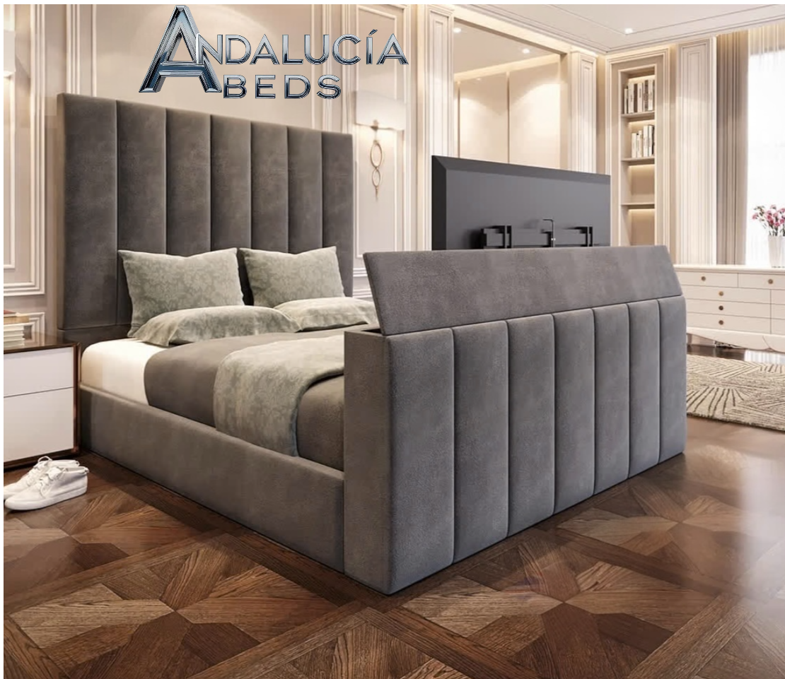 Cama completa  Diseño TV FLEX BED LUXURY 2026 trend ⭐️⭐️ APERTURA AUTOMÁTICA TV SALIDA